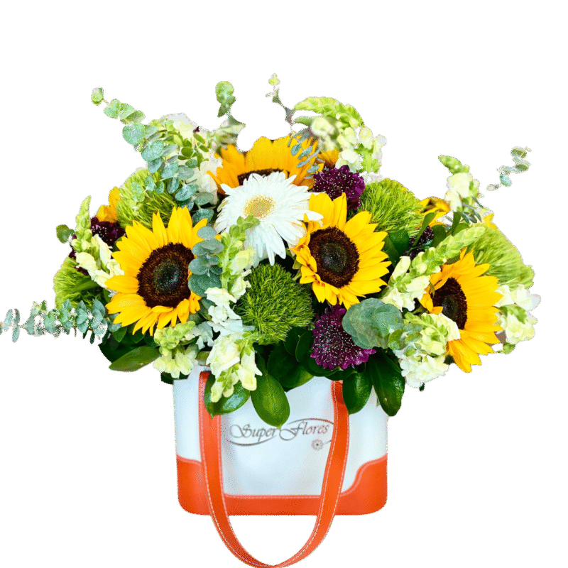 Cartera flor del sol